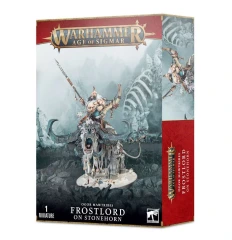 Ogor Mawtribes Frostlord on Stonehorn - Warhammer Age of Sigmar